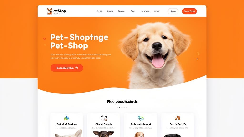 Site Institucional – Pet Shop